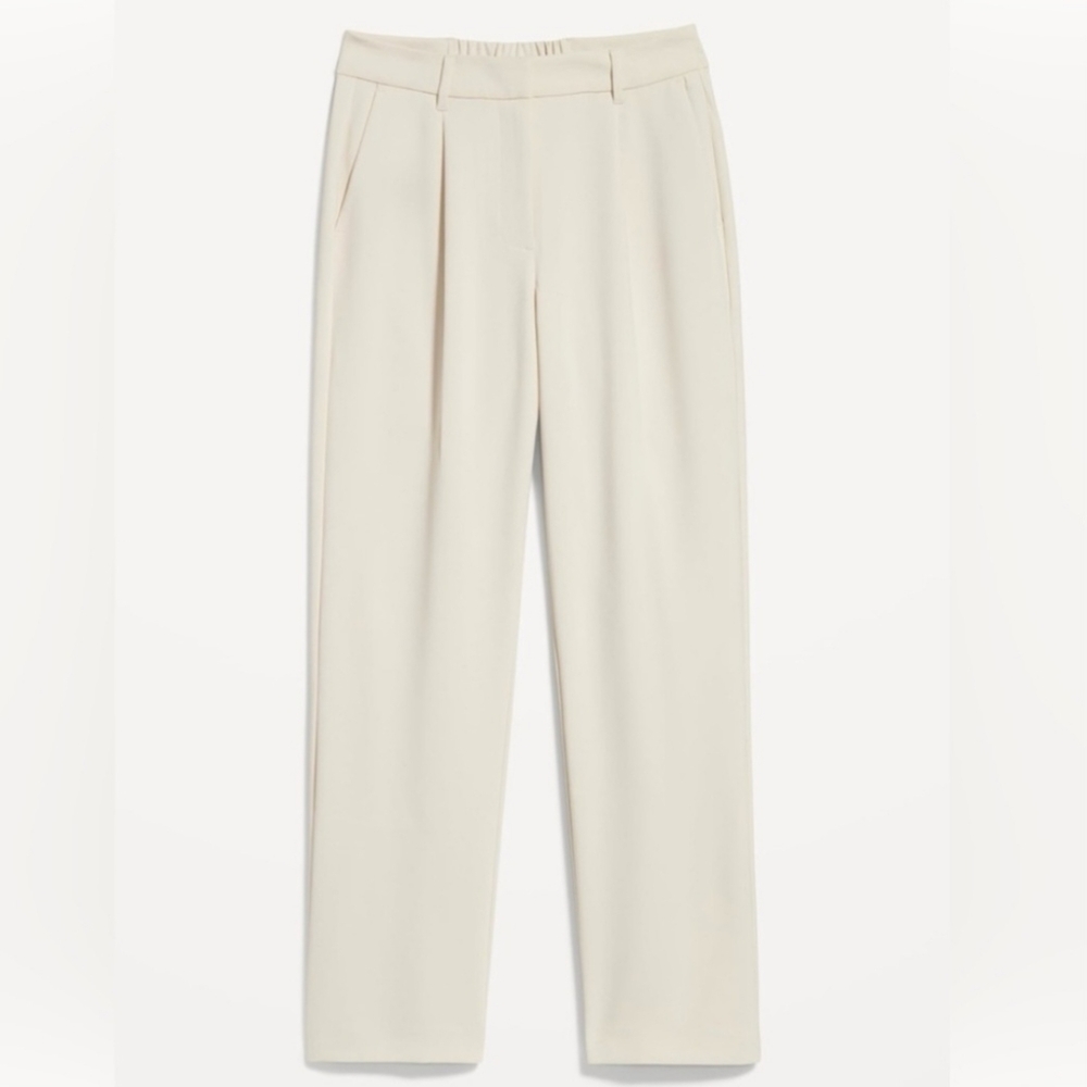 Old Navy Cream Wide Leg Pants